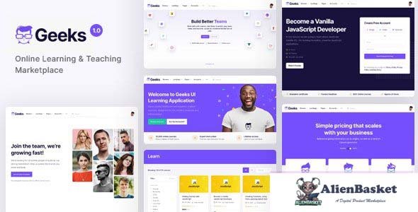 33941 Geeks v1.2.3 - Online Learning Marketplace WordPress Theme 