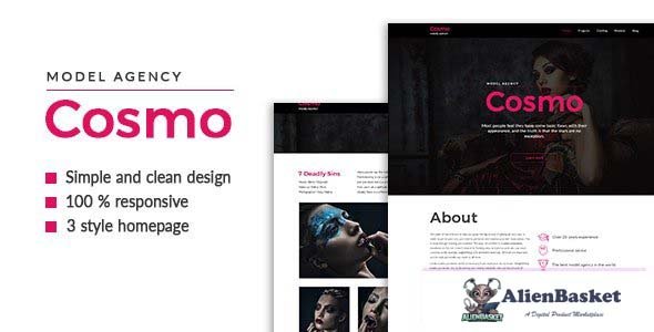 28313 Cosmo v1.0.3 - Model Agency HTML5 Template 