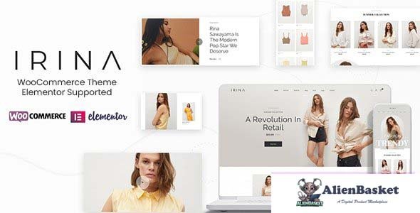 30164 IRINA v1.0.3 - Elementor WooCommerce Theme 