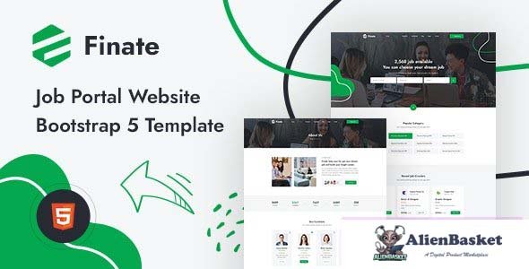 28397 Finate v1.0 - Job Portal Website Template Using Bootstrap 5 