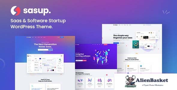 28415 Sasup v1.0.0 - Sass Landing WordPress Theme 