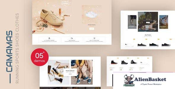 28496 Camamas v1.0 - Running Sports Shoes Clothes Shopify Theme 