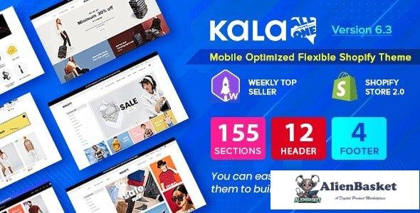 28501 Kala v6.3.8 - Customizable Shopify Theme - Flexible Sections Builder Mobile Optimized 