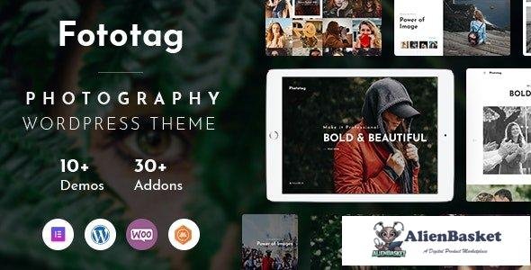 37175 Fototag v1.3.7 - Photography WordPress Theme 