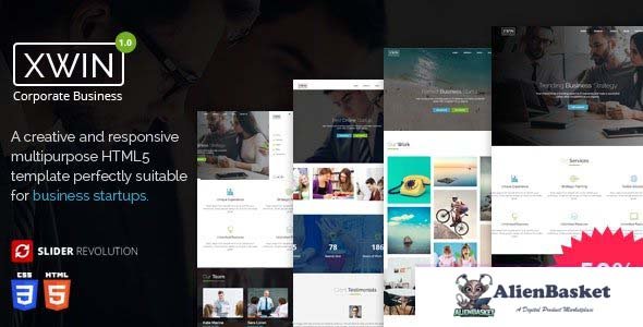 28701 Xwin v1.0 - Corporate Business HTML5 