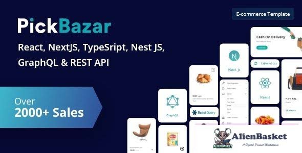 28709 PickBazar v6.1.0 - React Ecommerce Template with React Hooks, Next JS, GraphQL & REST API 