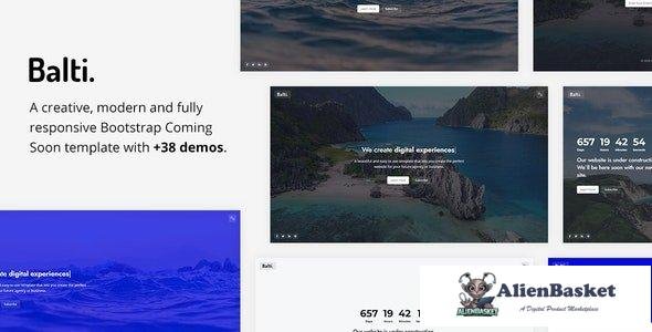 28733 Balti v1.0 - Bootstrap Coming Soon Template 