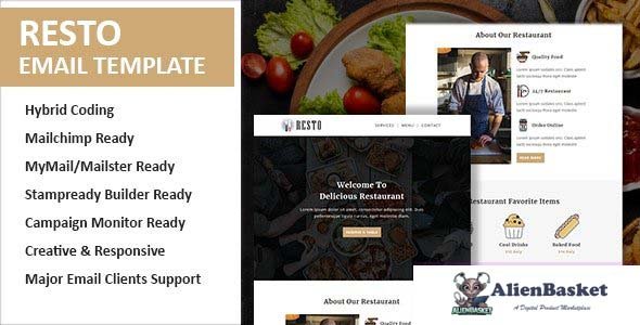 28768 Resto v1.0 - Email Newsletter Template 