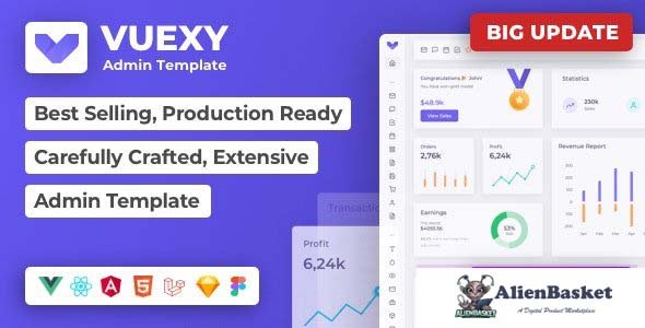 31418 Vuexy v8.2.0 - Vuejs, React, HTML & Laravel Admin Dashboard Template 