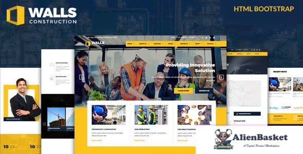 28873 Walls v1.0 - Construction HTML Template 