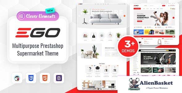 28938 Ego v1.0.0 - Elementor Multipurpose Prestashop 1.7 Theme 