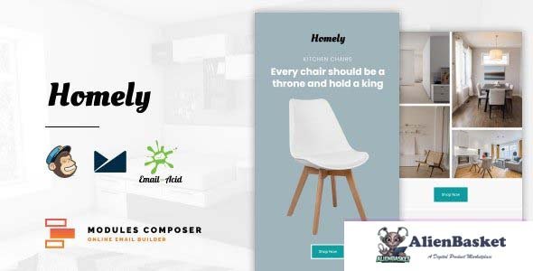 28941 Homely v1.0 - E-Commerce Responsive Furniture and Interior design Email with Online Builder 