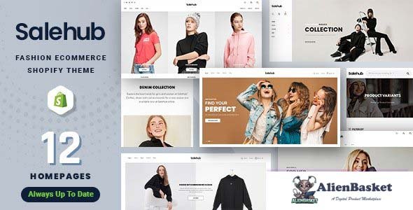 28970 SaleHub v1.0 - Clothing and Fashion Shopify Theme 