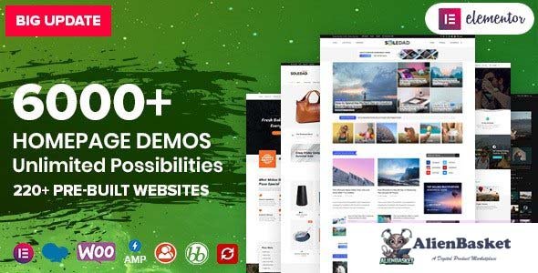 31124 Soledad v8.1.7 - Multi-Concept Blog/Magazine WP Theme 