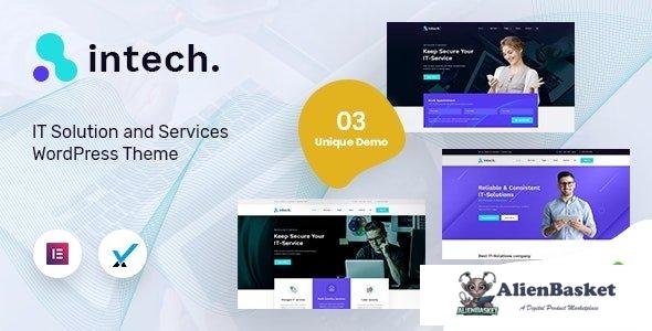 29020 Intech v1.0 - IT Solutions Company WordPress Theme 