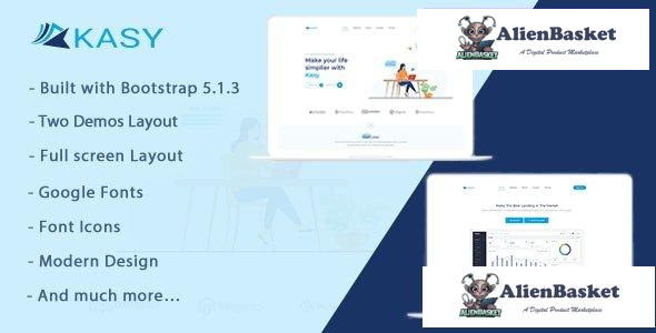 29048 Kasy v1.0 - Responsive Landing page Template 