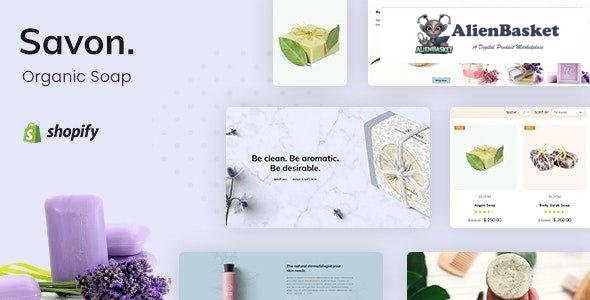 29124 Savon v1.0 - Handmade Soap, Cosmetics Beauty Shopify Theme 