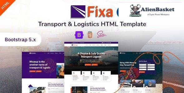 29129 Fixa v1.2 - Transport & Logistics Bootstrap 5 Template 
