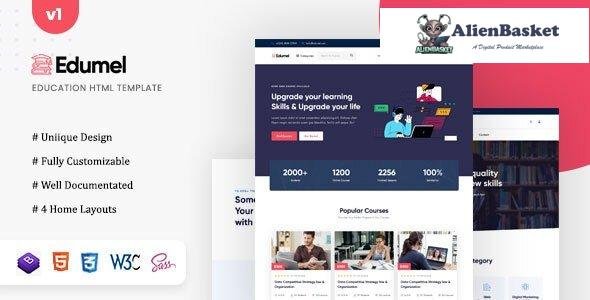 29130 Edumel v1.0 - Education LMS template 