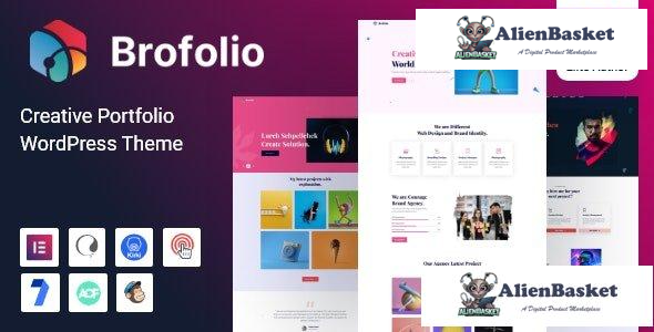 36384 Brofolio v1.0.3 – Creative Portfolio WordPress Theme 