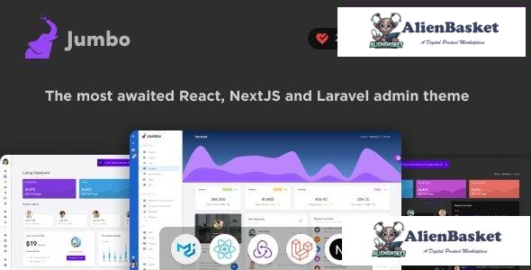 29179 Jumbo v5.5.0 - React Admin Template with Material-UI 