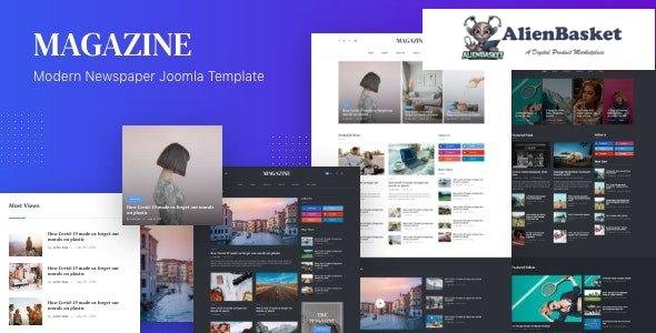 29185 Magazine v1.0 - Blog, Newspaper Joomla 4 Template 