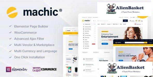 33631 Machic v1.1.5 - Electronics Store WooCommerce Theme 