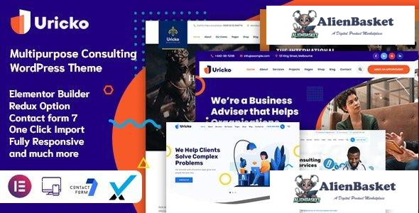 29206 Uricko v1.0 - Multipurpose Consulting WordPress 