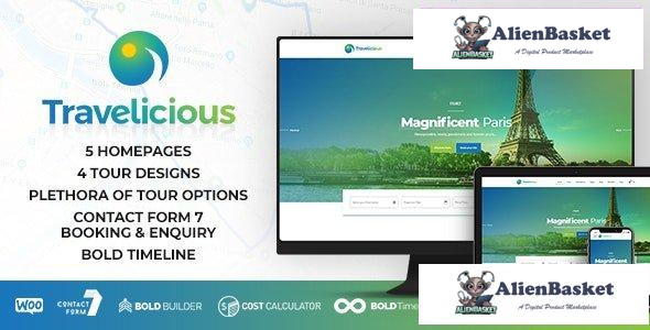 29215 Travelicious v1.4.4 - Tour Operator Theme 