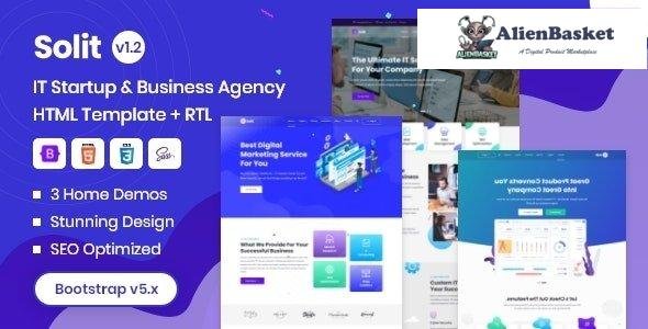 29265 Solit v1.2 - IT Startup & Business Agency Template 