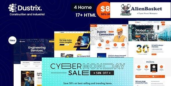 29284 Dustrix v1.0 - Construction & Industry HTML Template 