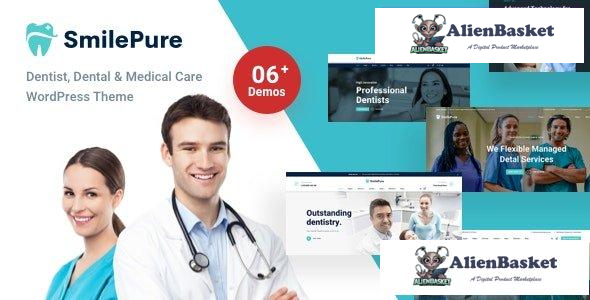 34068 SmilePure v1.3.9 - Dental & Medical Care WordPress Theme 