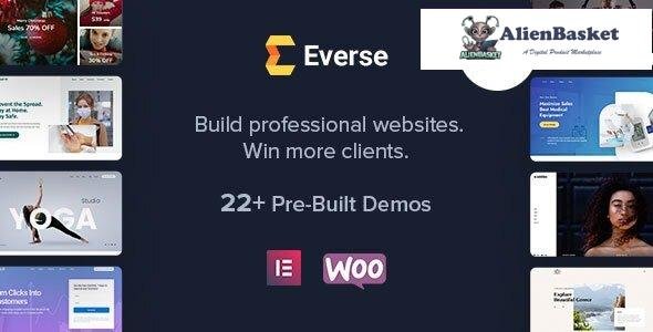 29300 Everse v1.8.3 - Multi-purpose Elementor WordPress Theme 