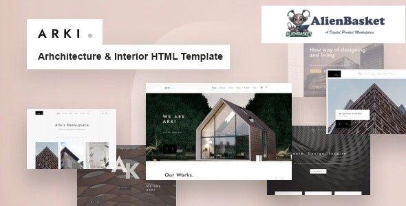 29315 Arki v1.0 - Architecture HTML Template 