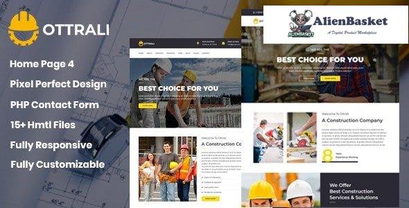 29391 Ottrali v1.0 - Construction Business Template 