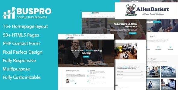 29395 Buspro v1.9 - Multipurpose Business and Corporate Template 