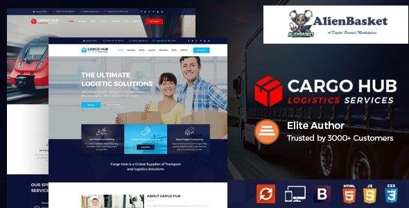 29413 Cargo HUB v1.0 - Logistics HTML Template 