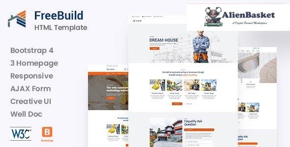 29416 FreeBuild v1.0 - Construction HTML Template 