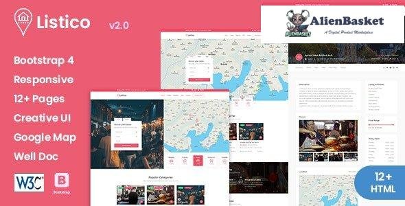 29454 Listico v2.0 - Listing & Directory HTML Template 