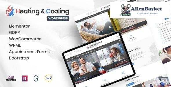 29523 HeaCool v1.7 - Heating & Air Conditioning WordPress Theme 