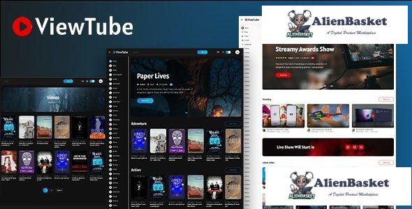 29589 ViewTube v1.1.9 - Video Streaming WordPress Theme 