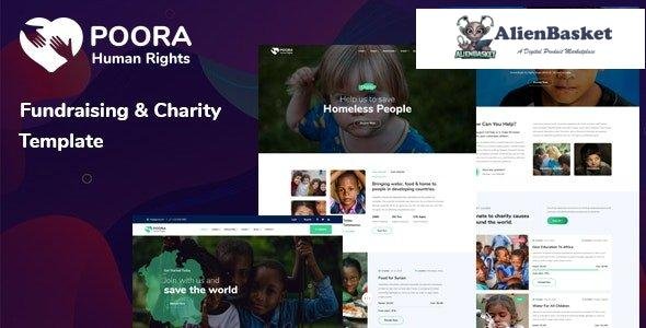 29657 Poora v1.1 - Fundraising & Charity Template 