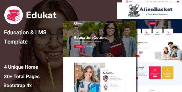 29662 Edukat v1.2 - Education and LMS Template 