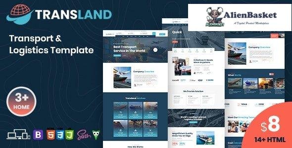 29669 Transland v1.0 - Transportation & Logistics HTML Template 