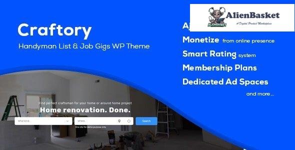 29680 Craftory v2.0.1 - Directory Listing Job Board Theme 