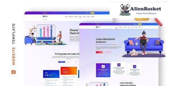 29681 Edison v1.0 – Online Education Website Template 