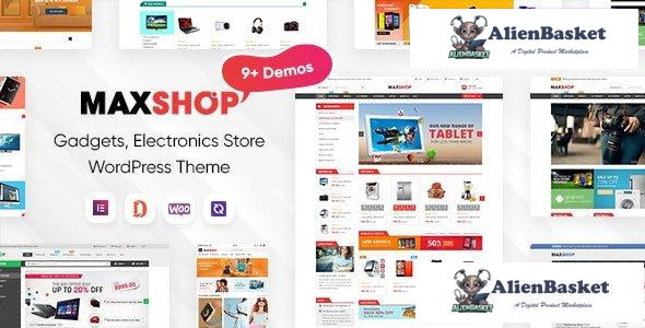 29701 MaxShop v3.6.6 - Electronics Store Elementor WooCommerce WordPress Theme 