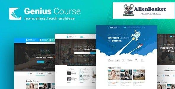 29730 Genius Course v1.0 - School Classes Institute HTML Template 