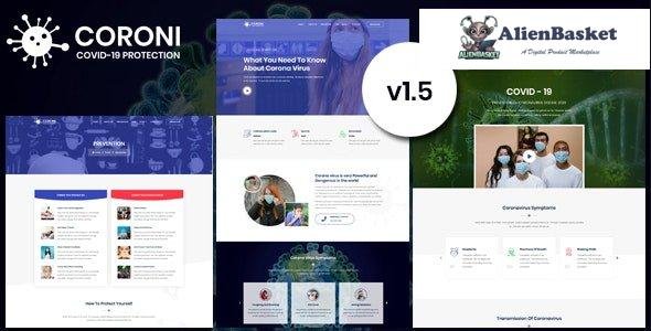 29733 Coroni v1.5 - Coronavirus Medical Prevention Template 