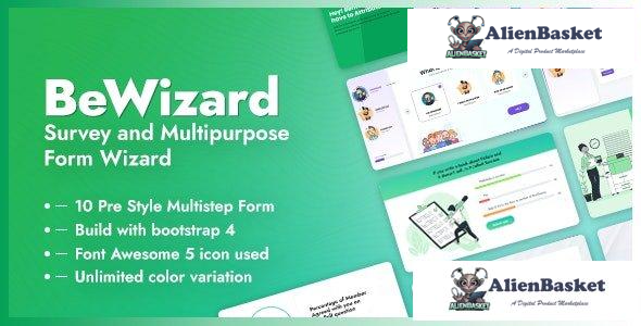 29735 BeWizard v4.0 - Survey Poll Quiz & Application Multistep Form 